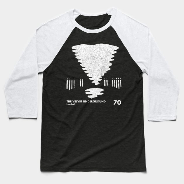 Velvet Underground / Loaded / Minimal Artwork Design Baseball T-Shirt by saudade